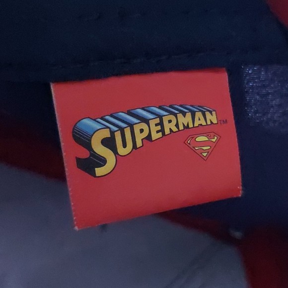 Superman Snapback Adjustable Cap Red and Blue - Picture 5 of 7